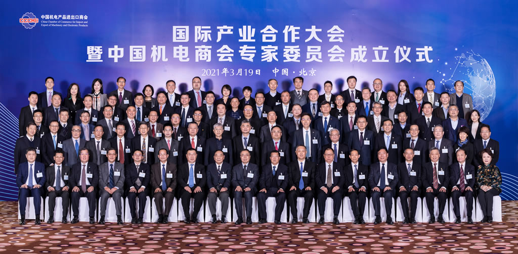 2021年3月，國際產業合作大會暨專家委員會成立儀式