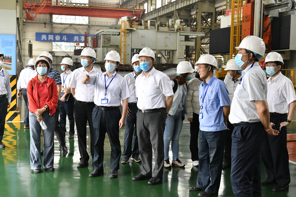 2021年5月，鄭超副會長兼專家委員會主任委員帶隊赴東方電氣集團開展工作交流