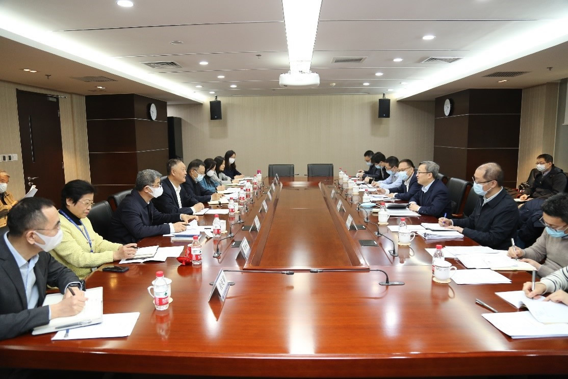 2022年3月，商務部國際貿易談判代表兼副部長王受文赴商會召開外貿形勢座談會