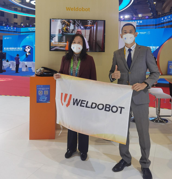 2022年11月劉春副會長走訪孵化專區參展企業Weldobot, Addmaster, Xometry等